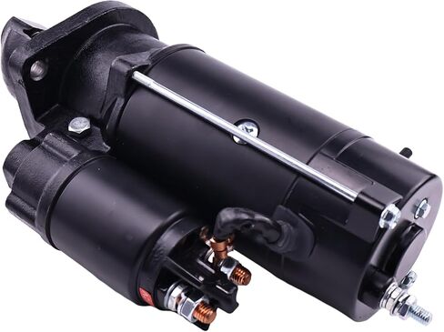 12V 4.2kW 10 Teeth Starter Motor 47605262 90386242 Compatible with Case IH Tractors Maxxum 115 125 135 145 150 270 OPTUM 270 CVT OPTUM 300 CVT New Holland T6.155 T7.290 T6.175 T7.315 in Saudi Arabia