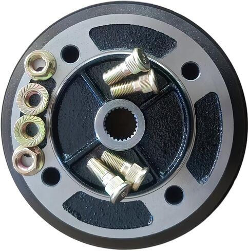 Rear Wheel Brake Drum Hub 41038-1226 with Bolts Nuts Replacement for 1993-2001 Kawasaki Mule Kaf 2010 2020 2500 2510 2520 UTV in Kuwait