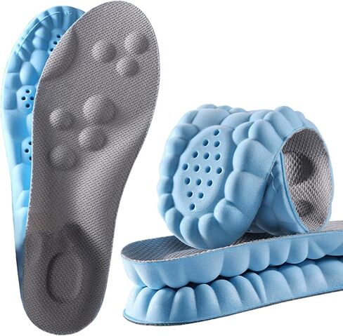 2 زوج 4D سحابة التكنولوجيا النعل super soft comfort النعال | النعال الرغوية للذاكرة على شكل حرف U ، نعل سحابة 4D للنساء للنساء. in Kuwait