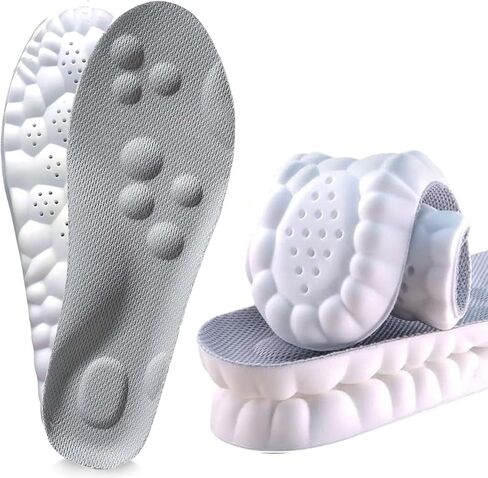 2 زوج 4D سحابة التكنولوجيا النعل super soft comfort النعال | النعال الرغوية للذاكرة على شكل حرف U ، نعل سحابة 4D للنساء للنساء. in Kuwait