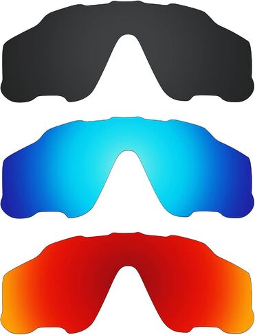 Alphax Polarized Replacement Lenses Fit for Oakley Jaw-breaker OO9290 - Multiple Options in Saudi Arabia