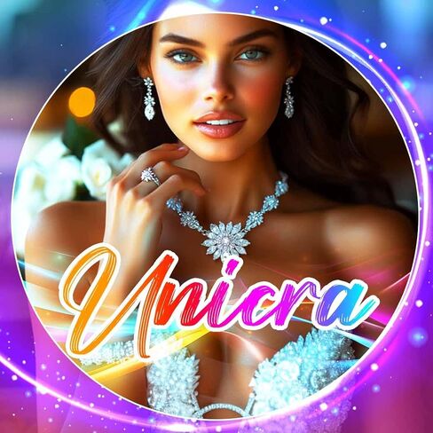 Unicra Rhinestone Bridal Wedding Jewelry Set Silver Necklace Earrings Sets Flower Formal Prom Costume Jewelry Sets for Women and Brides in Saudi Arabia