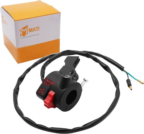 M MATI Right Start Stop Kill Switch for Honda CRF50 CRF50F 2004-2023 35130-GEL-D61 35130-GEL-A01 35130-GEL-A00 in Saudi Arabia