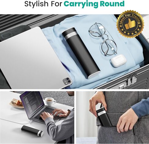 Daviky 7 Day Pill Organizer, Travel Pill Box with One-Handed Opening Design, Large-Capacity Vitamin Case, Portable Drawer Medication Organizer for Once-a-Day Vitamins, Pills, and Supplements (Pink) in Kuwait