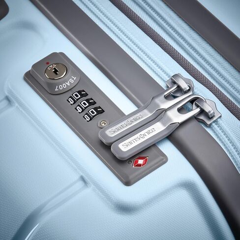 Samsonite Freeform 24 بوصة الأمتعة المتوسطة مع عجلات دوار مزدوجة 360 درجة - حقيبة محددة - قفل TSA ، معتمد من شركات الطيران - البولي بروبيلين متينة قابلة للتوسيع للسفر خفيف الوزن - السماء الأزرق in Saudi Arabia