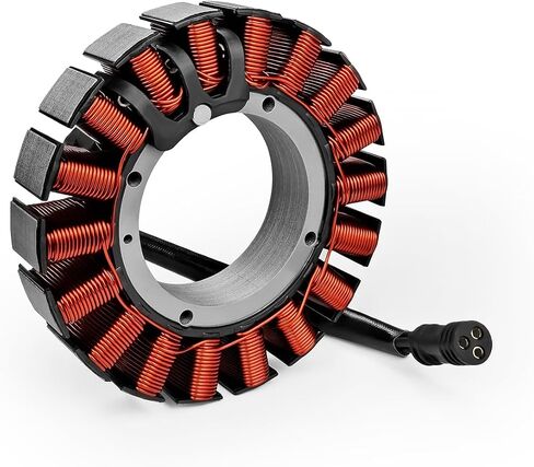 29987-06 Magneto Stator Coil Fits Harley Davidson Electra Glide|Road Glide|Road King|Street Glide|Tri Glide|Ultra Limited 2006-2016 50 Amp 3 Phase, OEM Replaces 29987-06A, 29987-06B, 29987-06D in Saudi Arabia