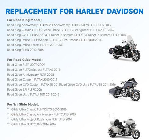 29987-06 Magneto Stator Coil Fits Harley Davidson Electra Glide|Road Glide|Road King|Street Glide|Tri Glide|Ultra Limited 2006-2016 50 Amp 3 Phase, OEM Replaces 29987-06A, 29987-06B, 29987-06D in Saudi Arabia