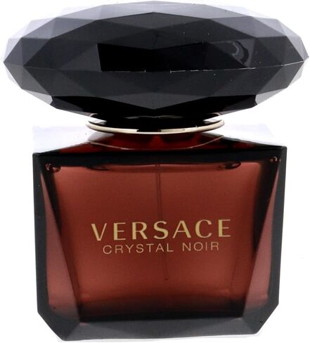 Versace Versace Crystal Noir 3oz EDT Spray, 3.4oz Bath & Shower Gel, 3.4oz Body Lotion, 5ml EDT Splash Mini Women 4 Pc Gift Set in Saudi Arabia