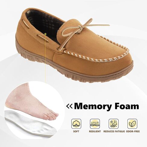 فليلي رجالي النعال moccasin ذاكرة التنفس ذاكرة الرغوة النعال البيت الداخلية/في الهواء الطلق الأحذية in Kuwait