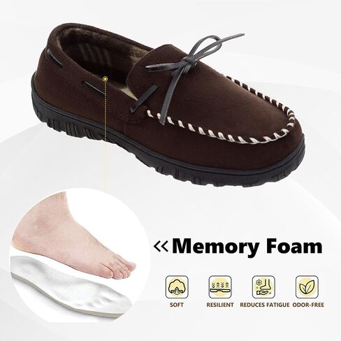 فليلي رجالي النعال moccasin ذاكرة التنفس ذاكرة الرغوة النعال البيت الداخلية/في الهواء الطلق الأحذية in Kuwait