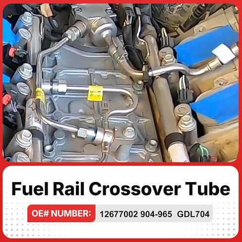 904-965 Fuel Injector Fuel Rail Crossover Tube for Some Chevrolet, GMC or Cadillac Vehicles Replaces 12677002 GDL704 in Saudi Arabia