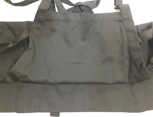 Chef Waiter Apron Adjustable Halter Apron Extra Long Belt Short For Kitchen Cooking Apron Unisex with 3 Pocket in Saudi Arabia