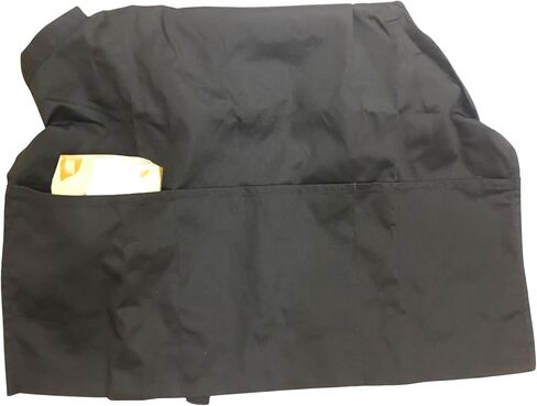 Chef Waiter Apron Adjustable Halter Apron Extra Long Belt Short For Kitchen Cooking Apron Unisex with 3 Pocket in Saudi Arabia