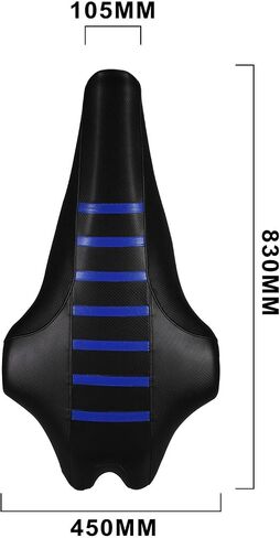 ATV Seat Cover Non-Slip Soft Waterproof for YFZ450R 2009-2024 YFZ450R SE 2013-2024 YFZ450X 2010-2011 YFZ450X SE 2010-2012, High Elastic Leather Blue in Saudi Arabia