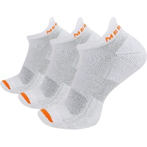Merrell للجنسين البالغين جوارب طاقم القطن والسيدات - حزمة زوج للجنسين 3 - مناطق شبكات التنفس