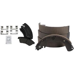TRQ Brake Pads Ceramic Compatible with 2012-2017 Chevrolet Sonic