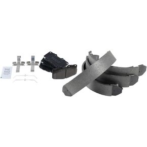 TRQ Brake Pads Ceramic Compatible with 2003-2004 Toyota Tacoma