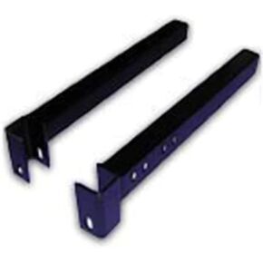 RealTruck Backrack 21" Toolbox Bracket | Black, No Drill | 91011 | 1999-2016 Ford F-250/F-350/F-450