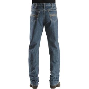 Cinch Men's Silver Label Straight Leg Jeans Big and Tall Indigo 31W x 38L