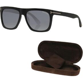 Tom Ford FT0513 MORGAN Geometric Shape Sunglasses + Bundle With eSHADES Eyewear Cleaning Kit