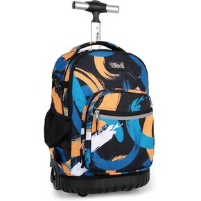 Tilami Rolling Backpack for Kids 18 inch Boys and Girls Laptop Backpack,Bicycle in Kuwait