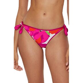 Trina Turk Women's Bloom Reversible Bikini Bottom, Floral Print, Cheeky Coverage, Swimwear Separates