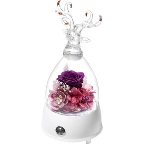 Forever Purple Rose Deer with Speaker Bluetooth Gifts Birthdays Mother's Day Thanksgiving Christmas Valentine's Day Anniversaries for Mom Women Children Grandmafor Mom Women Children Grandma