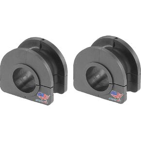 PAIR Front Sway Bar Bushing Kit FITS Equinox 2005-2009, Captiva Sport 2012-2015, Pontiac Torrent 2006-2009, Saturn Vue 2002-2010, Bushings Designed and Manufactured in the USA K200333