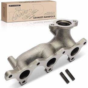 A-Premium Left Side Exhaust Manifold Kit W/Studs Compatible with Mitsubishi Montero 1996/1998-2000, Montero Sport 1998-2004
