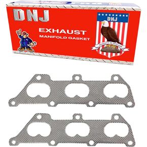 DNJ EG315 Exhaust Manifold Gasket Set for 2000-2005 Cadillac, Saturn CTS, L300, LS2 3.0L-3.2L V6 24V DOHC 3000cc