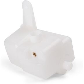 Mallofusa Motorcycle Radiator Water Coolant Reservoir Overflow Tank Replacement Compatible for Yamaha YZF-R1 2004 2005 2006 White