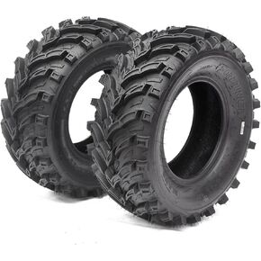 Set of 2 Garvee 24x9-11 ATV/UTV Tires 6PR 24x9x11 Off-Road All-Terrain Tires TL