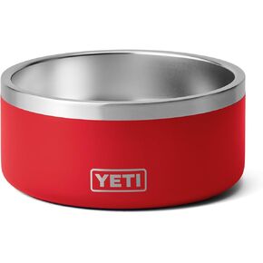 وعاء الكلب YETI Boomer 8، من الفولاذ المقاوم للصدأ، غير قابل للانزلاق، يحمل 64 أونصة، أسود