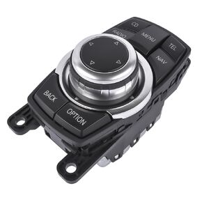 10Pin Media Switch وحدة التحكم Joystick 65829206444 استبدال BMW F07 F10 F11 F01 F02 F25 F04 Hybrid 5 7 X3 Series 2007-2017#65829206446 6582921212451 Mustrod