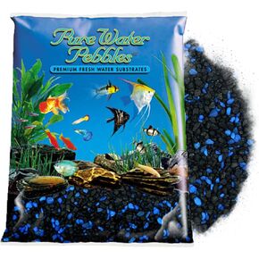 Pure Water Pebbles Aquarium Gravel, 5-Pound, Midnight Glo in Saudi Arabia