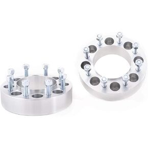 Rough Country 2" 8x170 Wheel Spacers for 03-22 Ford Super Duty | Pair - 1094A,Black