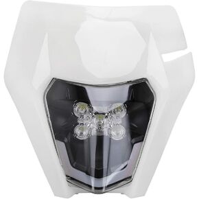JFG RACING Motorcycle Headlight Universal LED Working Waterproof -proof and - Turn Signals For Most of Motorcycle Dirt Bike