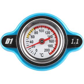 Car Radiator , Universal Car Thermostatic Radiator Leakproof Water Cover with 0.9-1.3 Bar Temperature Gauge(Big Head 1.1bar) Other Accessories