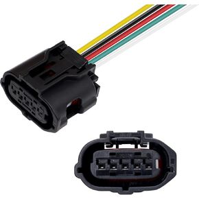 HiSport 22204-0H010 Mass Air Flow (MAF) Sensor Connector Compatible with Lexus ES350 GS350 is F IS250 IS350 RX350, Pontiac Vibe, Scion TC XB XD, Subaru Impreza R, Toyota Avalon Camry Corolla RAV4