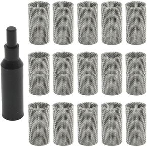 15 Piece Diesel Heater Fire Needle Burner Stainless Steel Screen Kit, Replacement for Eberspacher Airtronic D2 D4 D4S 252069100102