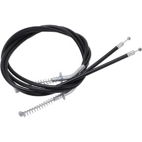 Front Brake Line Set , ATV Brake Cable Steel 2pcs High Strength for GY6 125 150 200