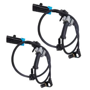 Hisport ALS482 2PCS مستشعر سرعة ABS الأمامي اليسار واليمين متوافق مع Cadillac Escalade ، Chevrolet Chevy Avalanche Express 1500 2500 Silverado suburban Tahoe ، GMC Savanna Sierra Yukon XL
