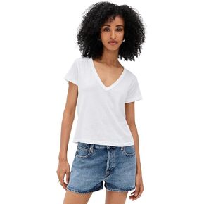 Leset Women's Laura V Neck Tee