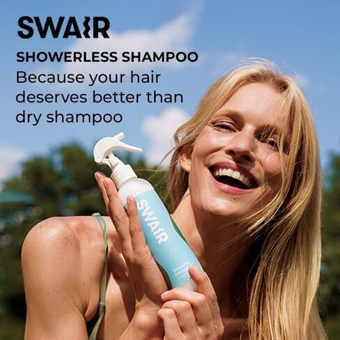 SWAIR Showerless Shampoo 2oz. Dry Shampoo Alternative | Benzene Free in Saudi Arabia