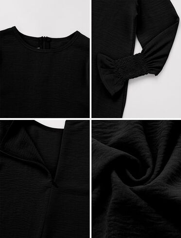 OBEEII Abaya for Girls Muslim Long Sleeve Prayer Dress Ramadan Kaftan Abaya with Hijab Islamic Clothing Arabic Eid Robe in Saudi Arabia