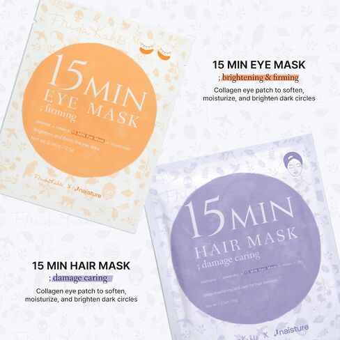 Naisture 15 MIN Pamper Me Kit for instant charm (Hair/Face/Eye/Hand/Foot) for Soothing in Kuwait