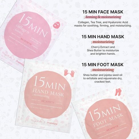 Naisture 15 MIN Pamper Me Kit for instant charm (Hair/Face/Eye/Hand/Foot) for Soothing in Kuwait