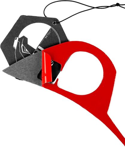 Premium Real Carbon Fiber Sticker Car Inner Steering Button Soft Cover Decal Compatible with Honda Accord 2014 2015 2016 2017 9th Gen Auto Interior Red Accessories Style A. in Saudi Arabia