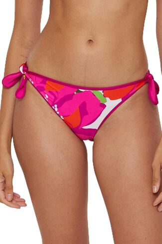 Trina Turk Women's Bloom Reversible Bikini Bottom, Floral Print, Cheeky Coverage, Swimwear Separates in Saudi Arabia