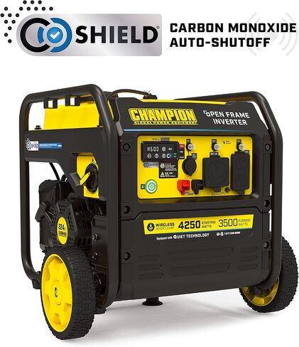 Champion Power Equipment 200961 2500-Watt Dual Fuel Portable Inverter Generator, Ultralight in Kuwait